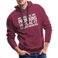 My Dog Ate My Pronouns He She It Everywhere - Funny Men’s Premium Hoodie - burgundy