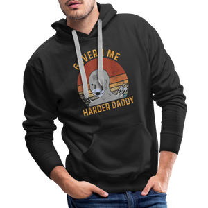 Govern Me Harder Daddy Men’s Premium Hoodie - black