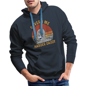 Govern Me Harder Daddy Men’s Premium Hoodie - navy