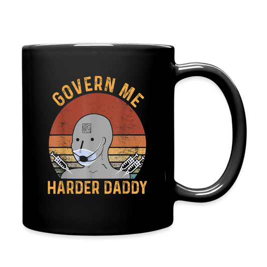 Govern Me Harder Daddy Full Color Mug - black