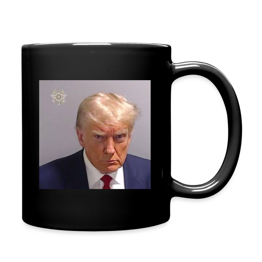 Trump's Mug(shot) Full Color Mug - black