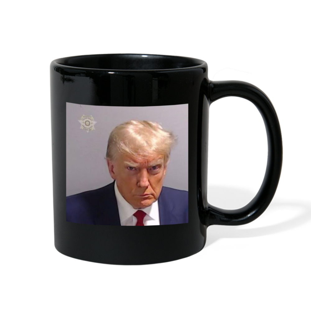 Trump's Mug(shot) Full Color Mug - black