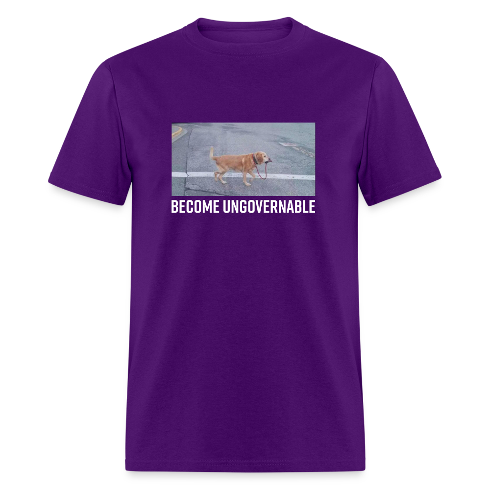 Become Ungovernable Classic T-Shirt - purple