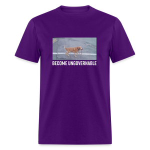 Become Ungovernable Classic T-Shirt - purple
