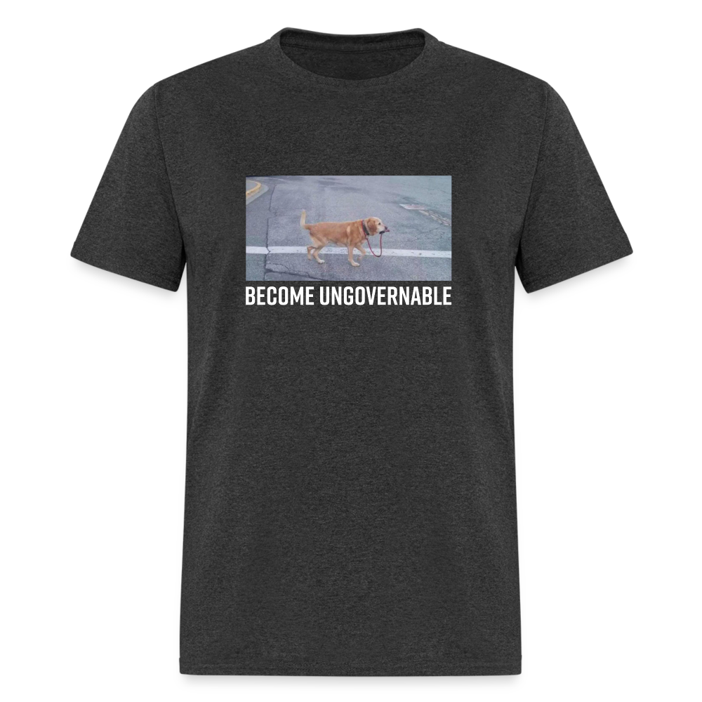 Become Ungovernable Classic T-Shirt - heather black