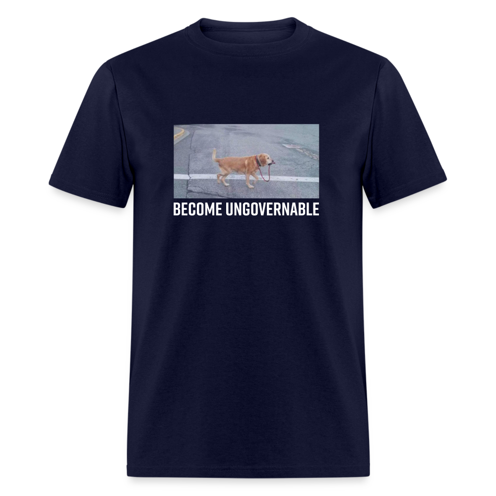 Become Ungovernable Classic T-Shirt - navy