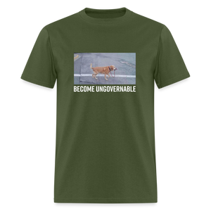 Become Ungovernable Classic T-Shirt - military green