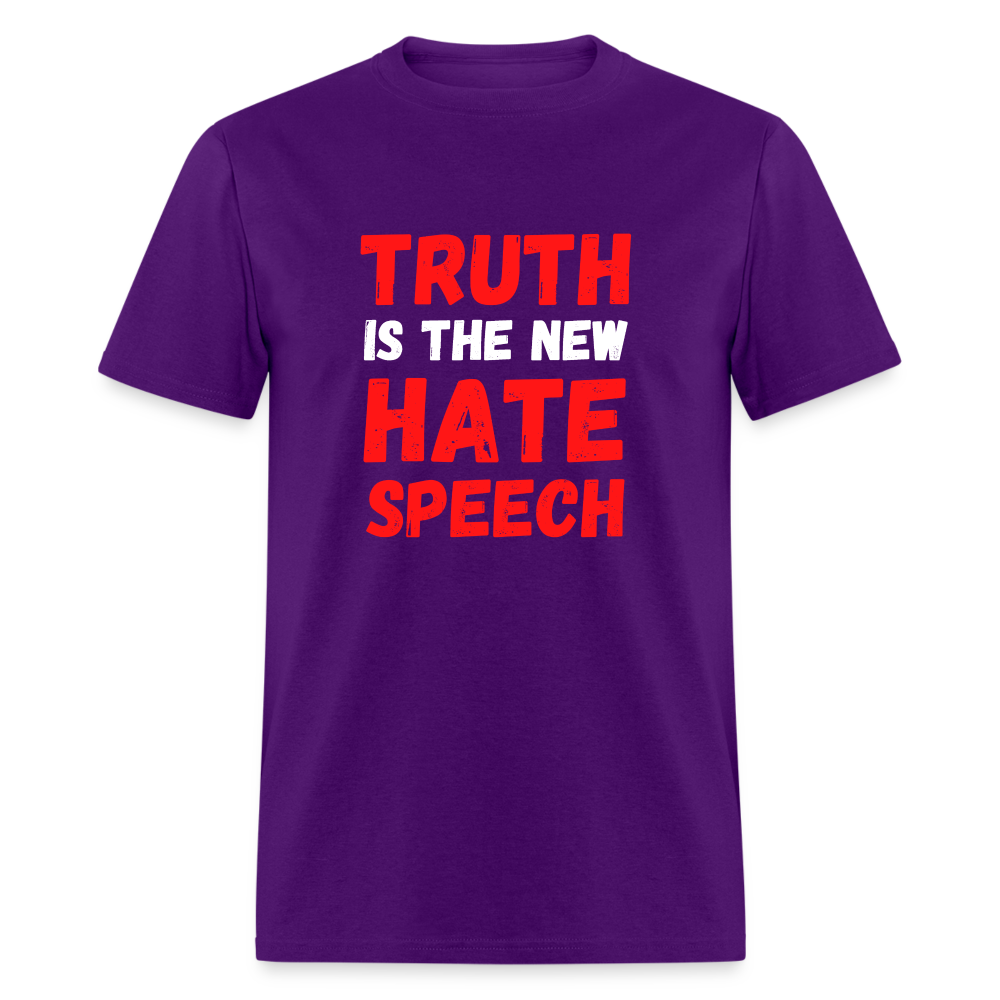 Truth is the new hate speech Classic T-Shirt - purple