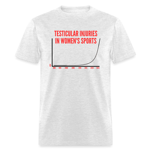 Testicular Injuries in Women's Sports Funny Classic T-Shirt - light heather gray