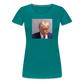 Trump's Mugshot Women’s Premium T-Shirt - teal