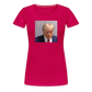 Trump's Mugshot Women’s Premium T-Shirt - dark pink