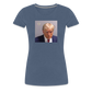 Trump's Mugshot Women’s Premium T-Shirt - heather blue