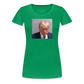 Trump's Mugshot Women’s Premium T-Shirt - kelly green