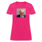 Trump's Mugshot Women's T-Shirt - fuchsia