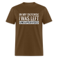 In My Defense I Was Left Unsupervised Funny Classic T-Shirt - brown