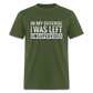 In My Defense I Was Left Unsupervised Funny Classic T-Shirt - military green