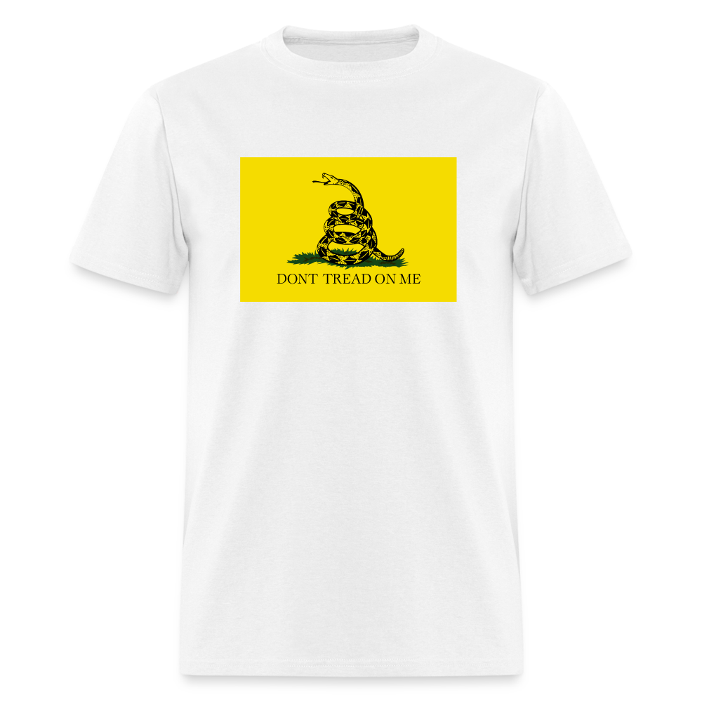 Don't Tread On - Gadsden Flag Classic T-Shirt - white