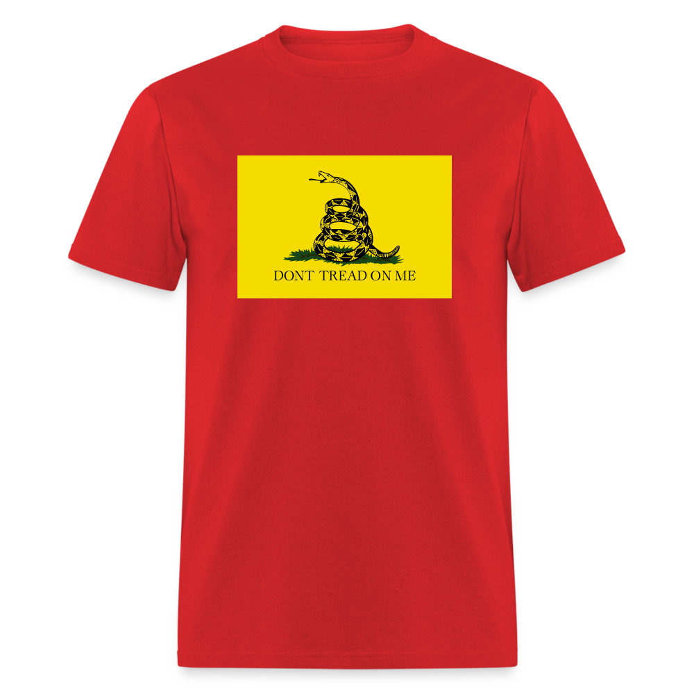 Don't Tread On - Gadsden Flag Classic T-Shirt - red