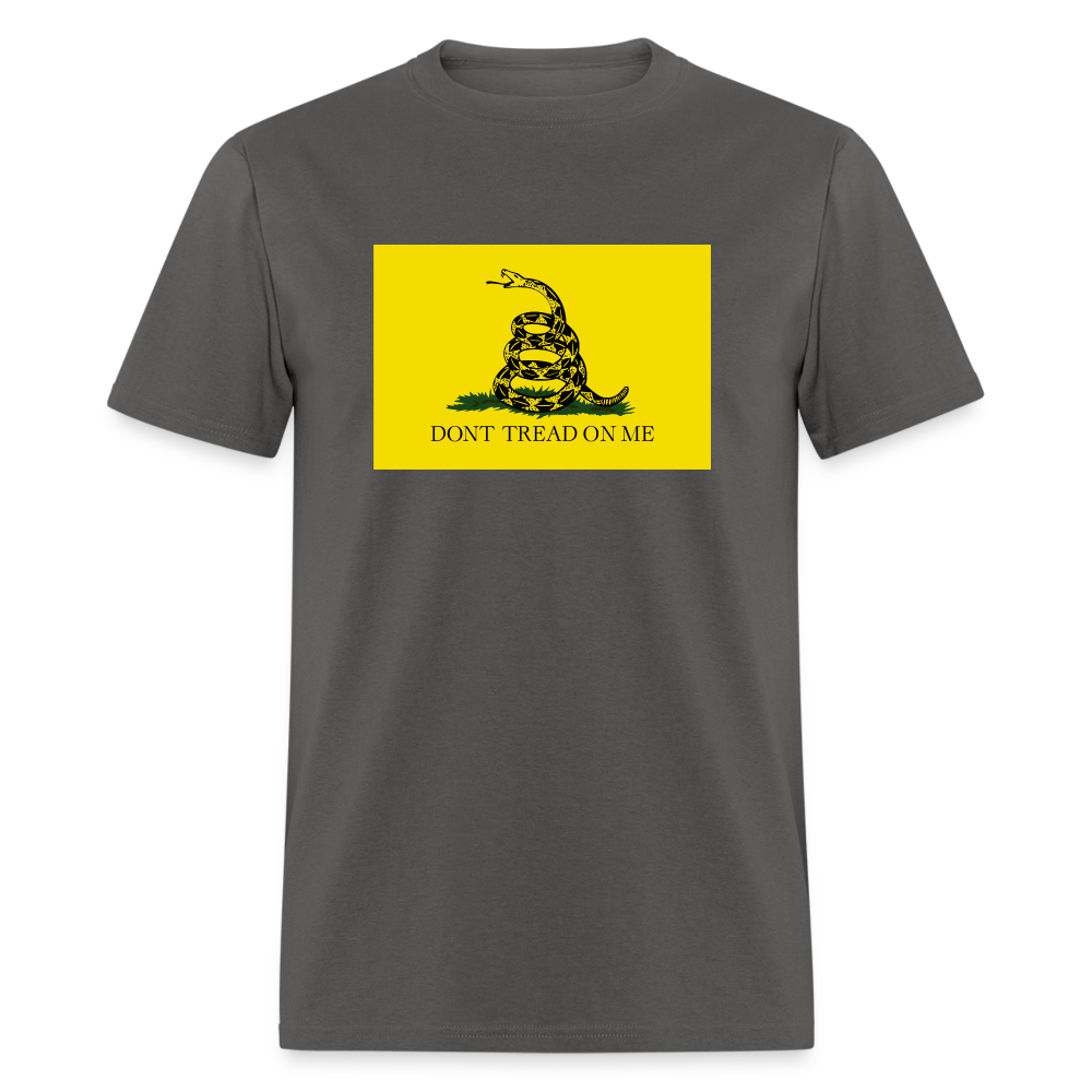 Don't Tread On - Gadsden Flag Classic T-Shirt - charcoal