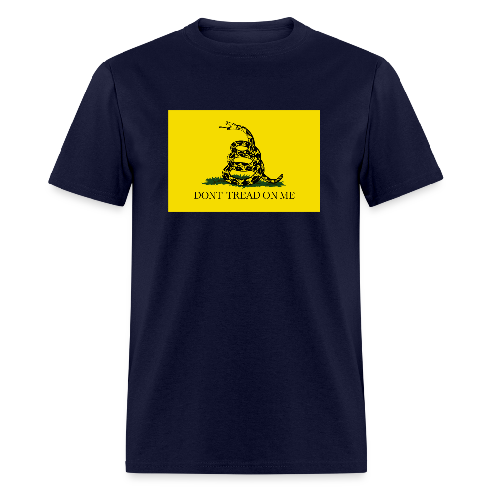 Don't Tread On - Gadsden Flag Classic T-Shirt - navy