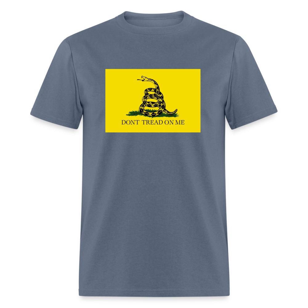 Don't Tread On - Gadsden Flag Classic T-Shirt - denim