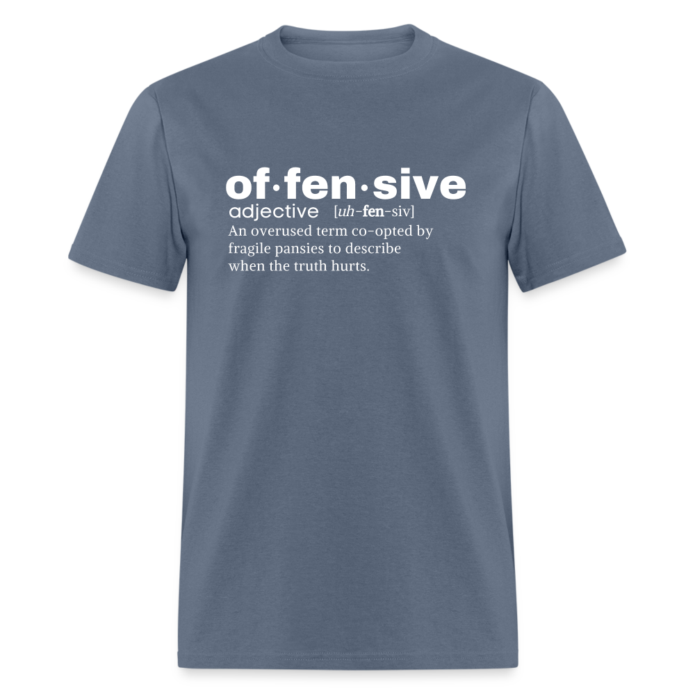 Offensive Definition Funny Classic T-Shirt - denim