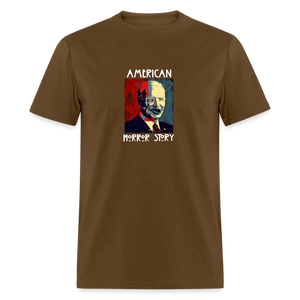 Joe Biden -  American Horror Story Halloween Classic T-Shirt - brown