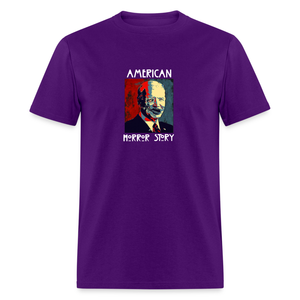 Joe Biden -  American Horror Story Halloween Classic T-Shirt - purple