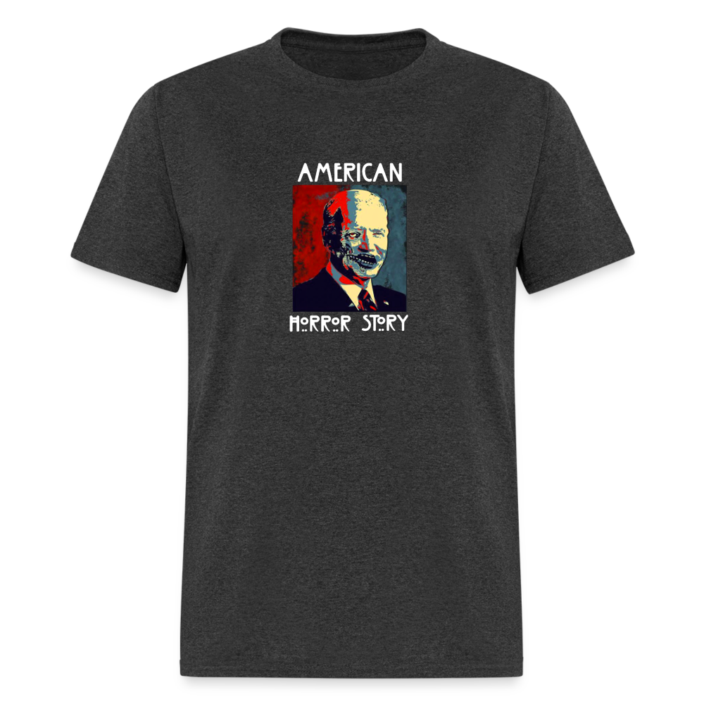 Joe Biden -  American Horror Story Halloween Classic T-Shirt - heather black