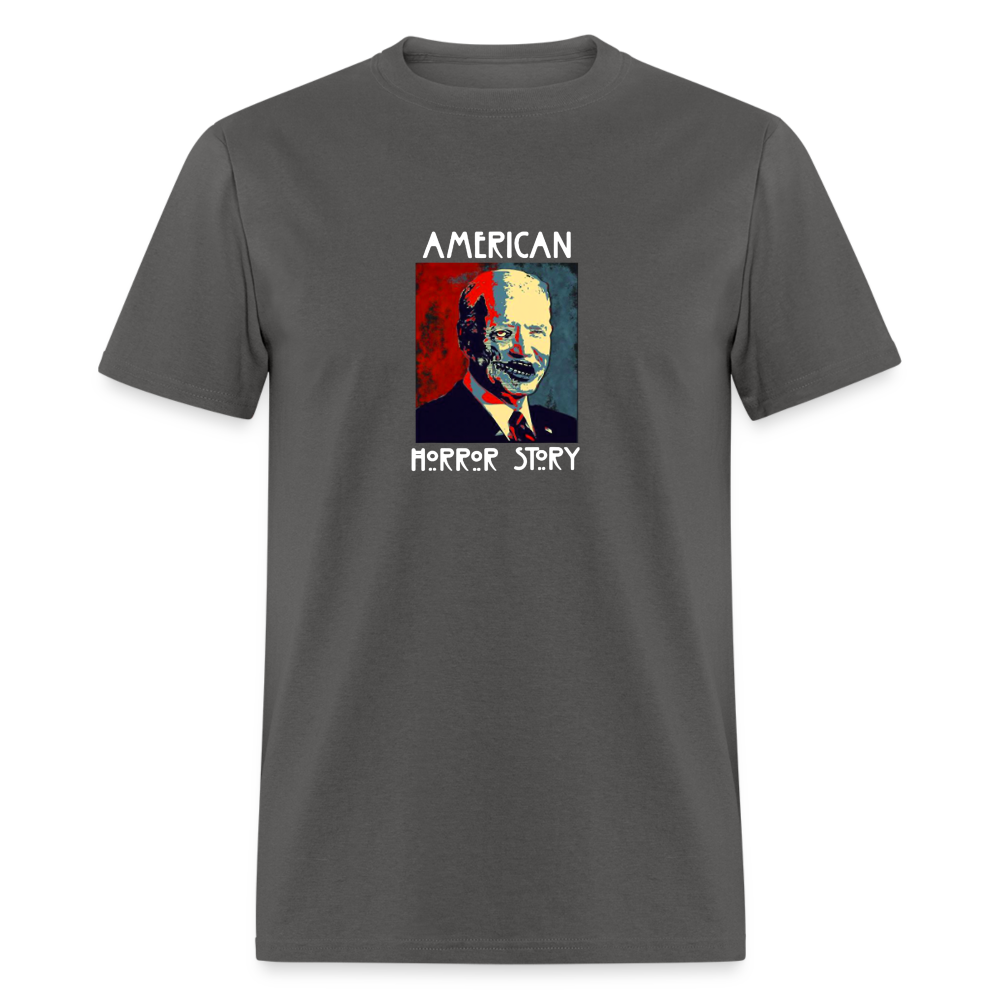 Joe Biden -  American Horror Story Halloween Classic T-Shirt - charcoal