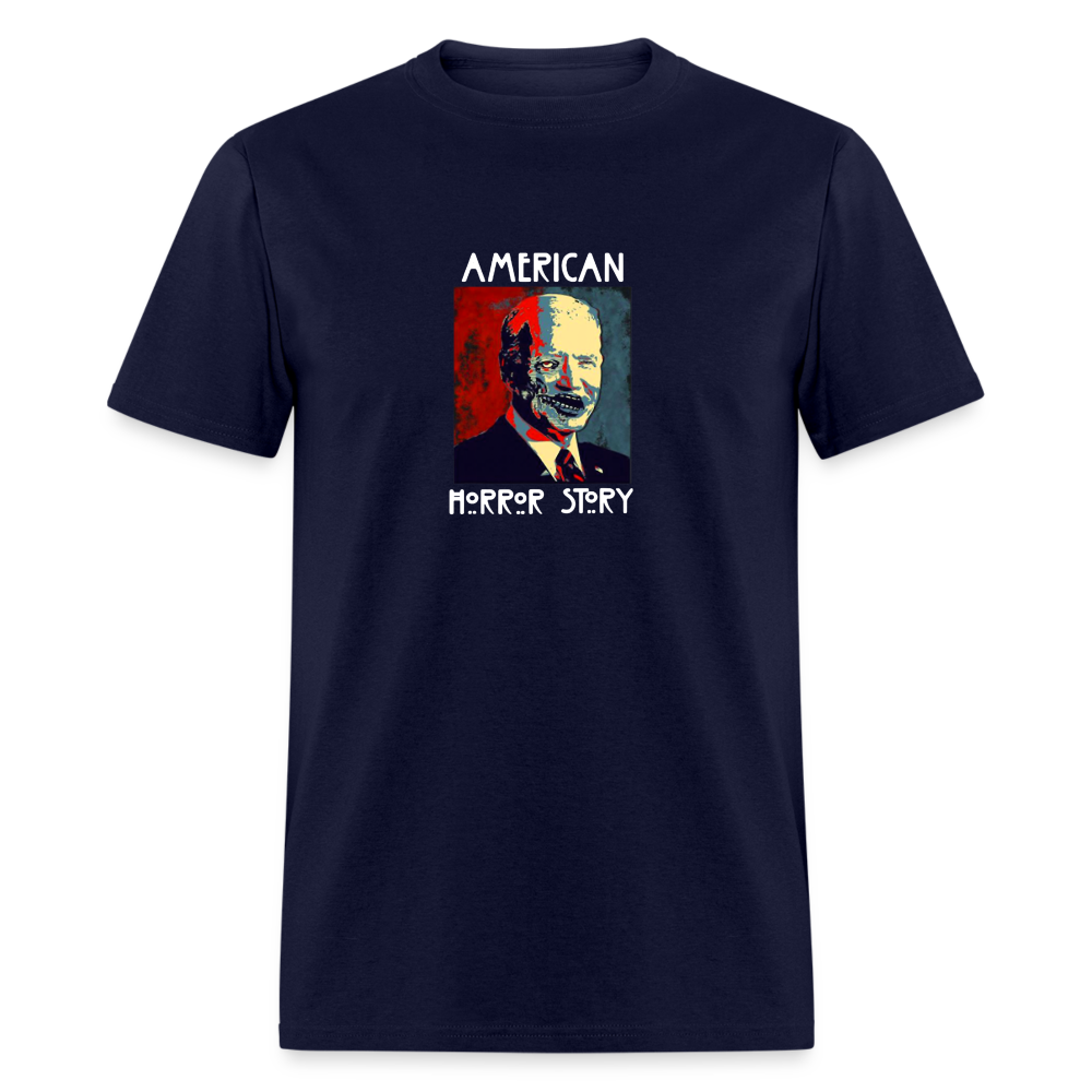 Joe Biden -  American Horror Story Halloween Classic T-Shirt - navy