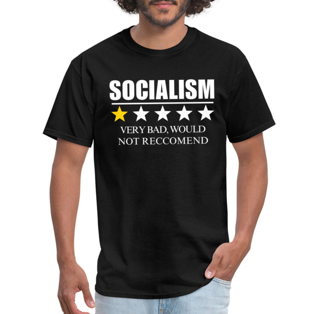 Review of socialism Classic T-Shirt - black