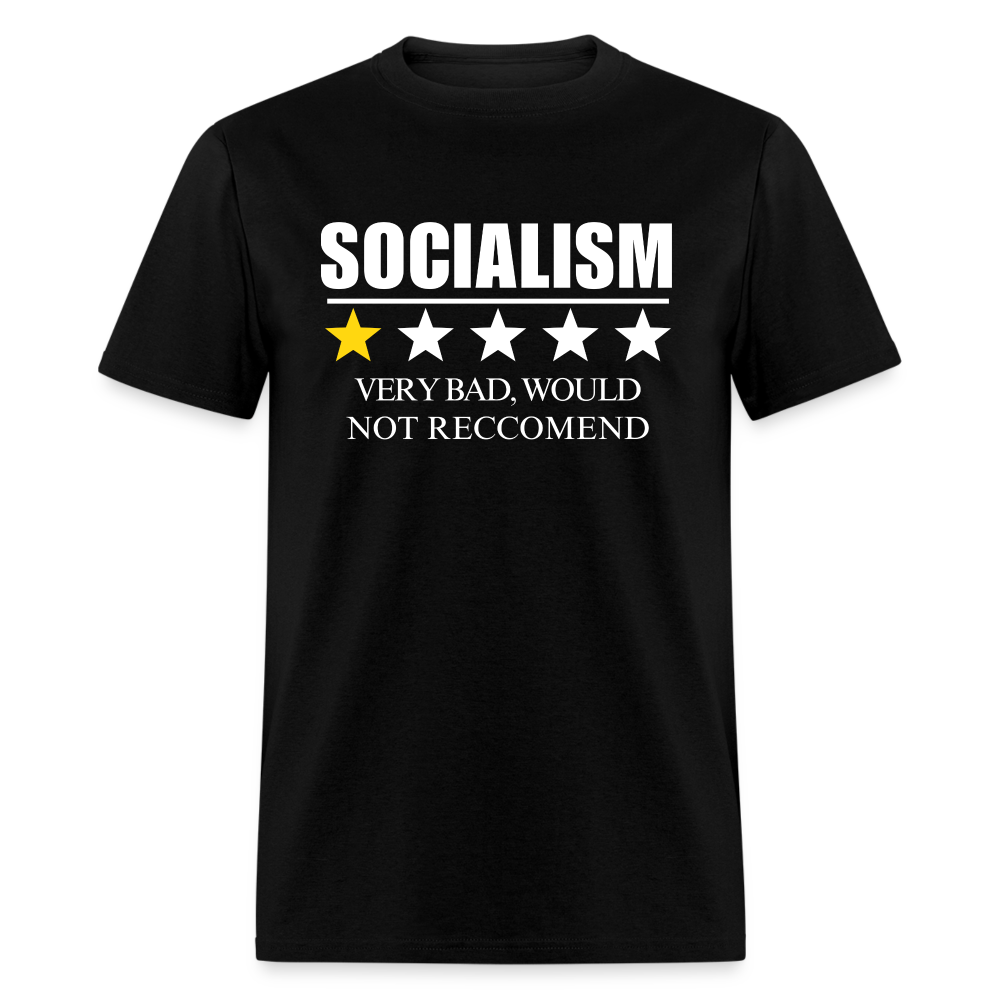 Review of socialism Classic T-Shirt - black