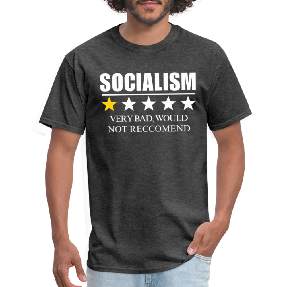 Review of socialism Classic T-Shirt - heather black