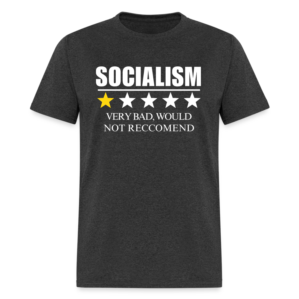 Review of socialism Classic T-Shirt - heather black