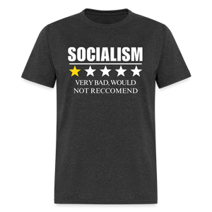Review of socialism Classic T-Shirt - heather black