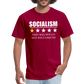 Review of socialism Classic T-Shirt - dark red