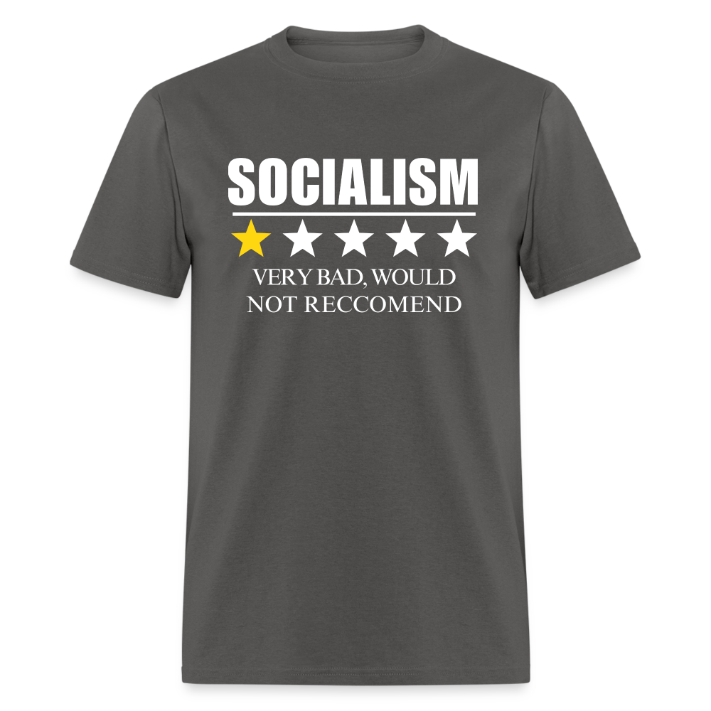 Review of socialism Classic T-Shirt - charcoal