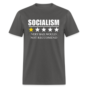 Review of socialism Classic T-Shirt - charcoal