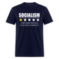 Review of socialism Classic T-Shirt - navy