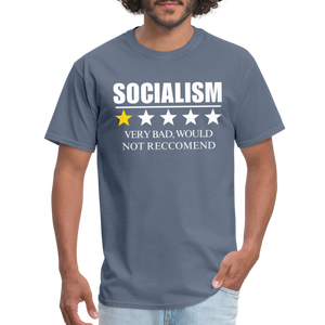 Review of socialism Classic T-Shirt - denim