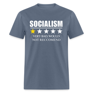 Review of socialism Classic T-Shirt - denim