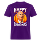 Happy Christmas Joe Biden Confused Halloween Classic T-Shirt - purple