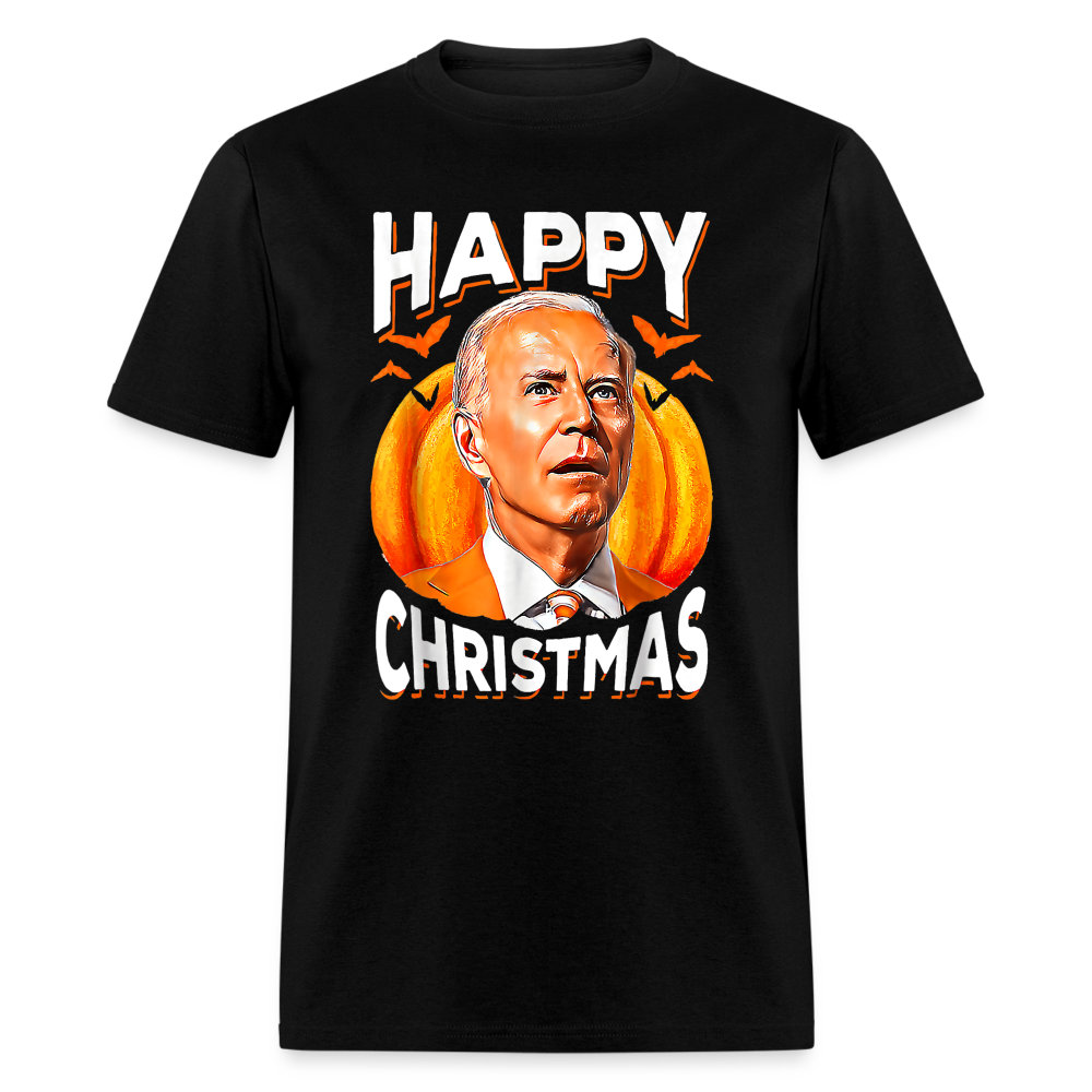 Happy Christmas Joe Biden Confused Halloween Classic T-Shirt - black