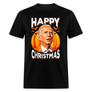 Happy Christmas Joe Biden Confused Halloween Classic T-Shirt - black