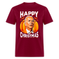 Happy Christmas Joe Biden Confused Halloween Classic T-Shirt - burgundy