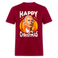 Happy Christmas Joe Biden Confused Halloween Classic T-Shirt - dark red