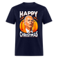 Happy Christmas Joe Biden Confused Halloween Classic T-Shirt - navy