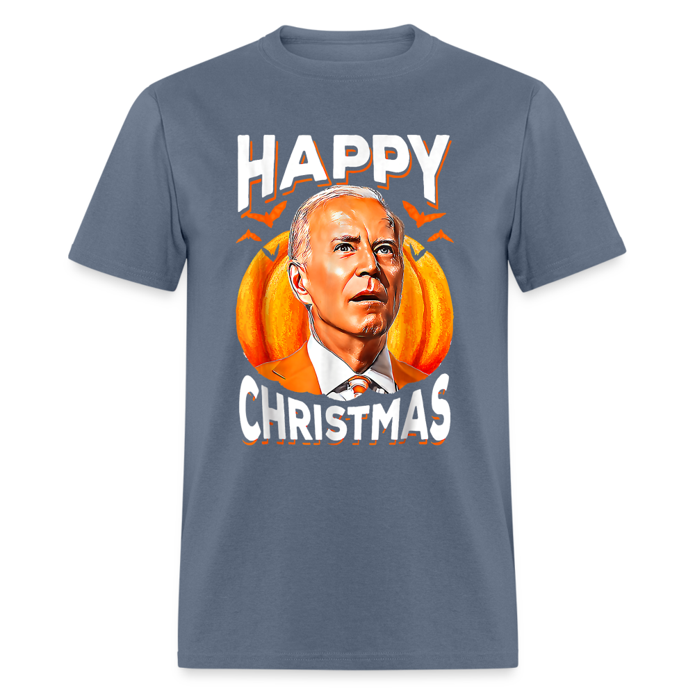 Happy Christmas Joe Biden Confused Halloween Classic T-Shirt - denim