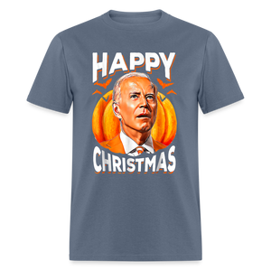 Happy Christmas Joe Biden Confused Halloween Classic T-Shirt - denim